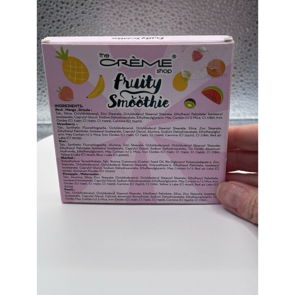 The Crème shop Fruity Smoothie Travel size Eyeshadow palette 9 Colors - Picture 3 of 5
